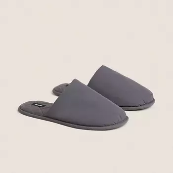 ZARA HOME Стеганые тапочки