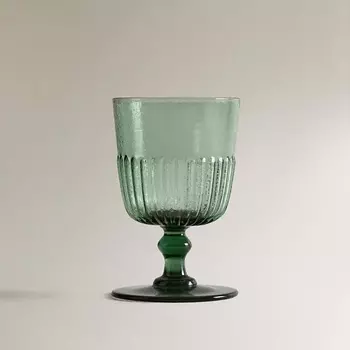 ZARA HOME Стеклянный бокал на ножке