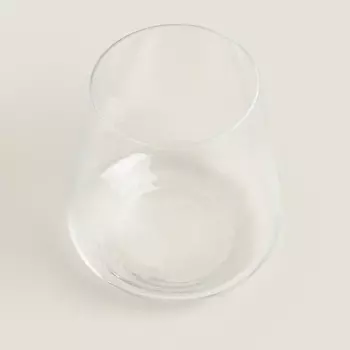 ZARA HOME Стеклянный стакан конической формы
