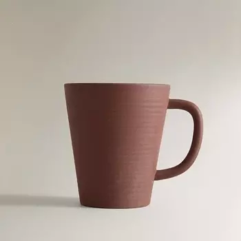 ZARA HOME Терракотовая кружка
