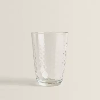 ZARA HOME Высокий фактурный стакан
