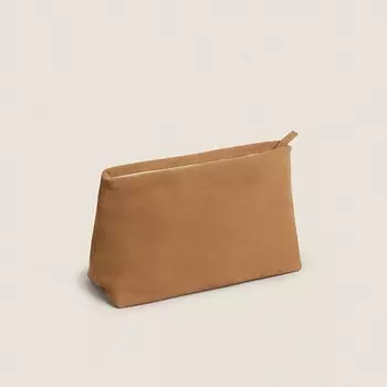 ZARA HOME Замшевая косметичка среднего размера