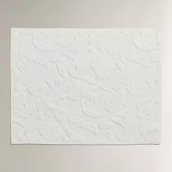 ZARA HOME Жаккардовый коврик для ванной с антискользящей поверхностью