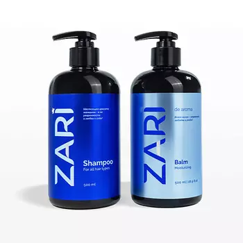 ZARI Набор для волос (шампунь + бальзам)