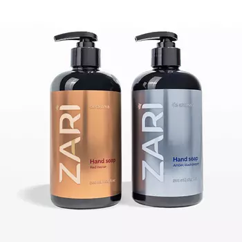 ZARI Парфюмированное жидкое мыло для рук. Подарочный набор 1000.0