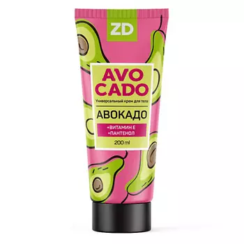 ZD Питательный крем для тела с авокадо 200.0