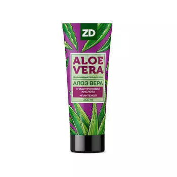 ZD Увлажняющий гель для кожи Алоэ вера 200.0