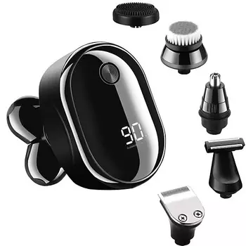 ZDK Машинка для бритья головы LK8800 6 насадок