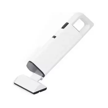 ZDK Щетка-пылесос мини Smart белая портативная, беспроводная, для уборки за животными