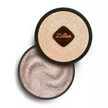 ZEITUN Крем-скраб для тела с маслом карите и сладким миндалем "Ритуал наслаждения" Ritual of Delight