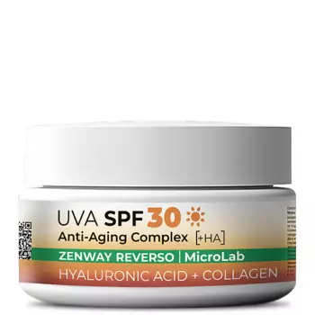 ZENWAY Матирующий крем для лица SPF 30 увлажняющий