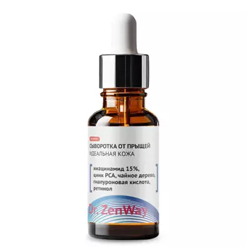 ZENWAY Сыворотка для лица от прыщей Идеальная кожа