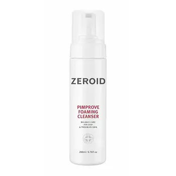 ZEROID Пенка для умывания Очищающая для чувствительной, склонной к жирности кожи Pimprove Foaming Cleanser