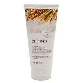 ZHENMEI Очищающая пенка для умывания с Экстрактом Риса для глубокого очищения кожи лица 168.0