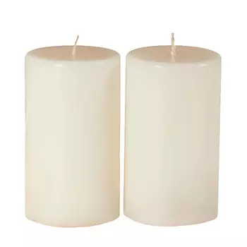 ЖИВОЙ КРЫМ Набор свечей 2шт пеньковые декоративные столбик