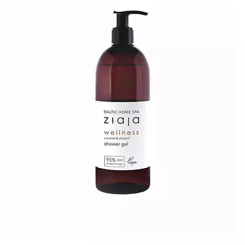 ZIAJA Гель для душа с кокосовым и миндальным маслами Wellness