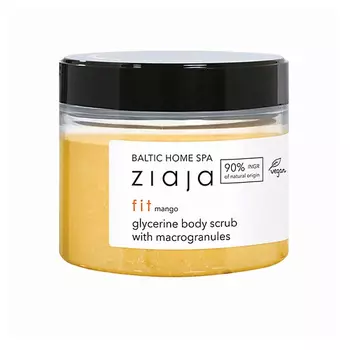 ZIAJA Глицериновый скраб для тела с макрогранулами Baltic Home Spa Fit Mango