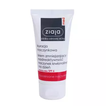 ZIAJA Крем для лица склонной к покраснениям SPF 6 Capillary Care