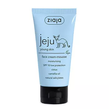 ZIAJA Крем мусс для лица SPF 10 Jeju