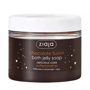 ZIAJA Мыло-желе для тела Chocolate Fusion