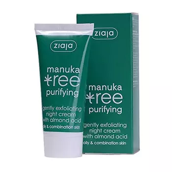 ZIAJA Ночной крем Gently Exfoliating Manuka Tree Purifying