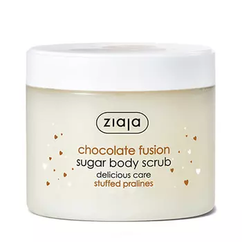 ZIAJA Сахарный скраб для тела Chocolate Fusion