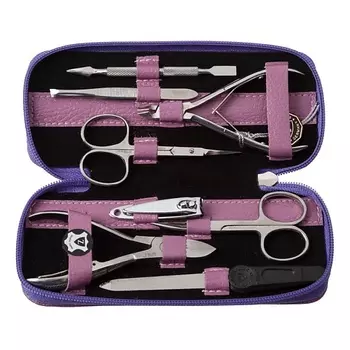 ZINGER Маникюрный набор MS-71062 8 предметов на молнии