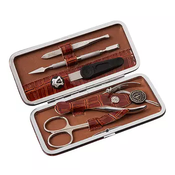 ZINGER Набор для маникюра и педикюра Classic MSFE-501 S