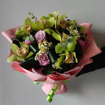 ЗОЛОТАЯ АУРА Букет "Мисс Счастье"