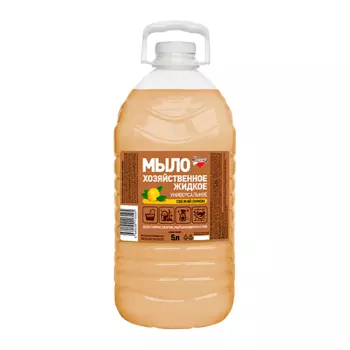 ЗОЛУШКА Мыло хозяйственное жидкое универсальное Свежий лимон