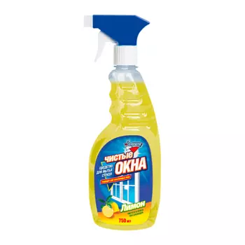 ЗОЛУШКА Средство для мытья стекол Чистые окна Лимон
