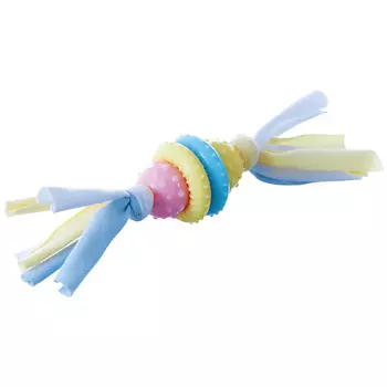 ZOO ONE Игрушка для маленьких пород собак и щенков "Мяч с кольцами TRP"