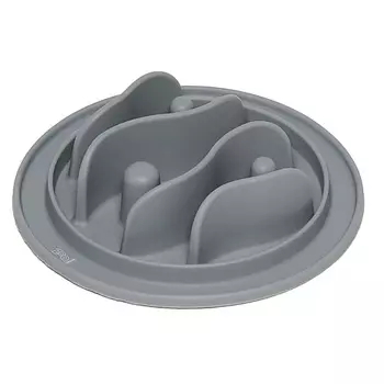 ZOO ONE Миска игровая рельефная (рыбки) для медленного поедания корма