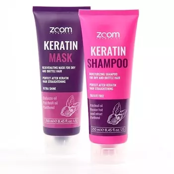 ZOOM Keratin Shampoo + Keratin Mask