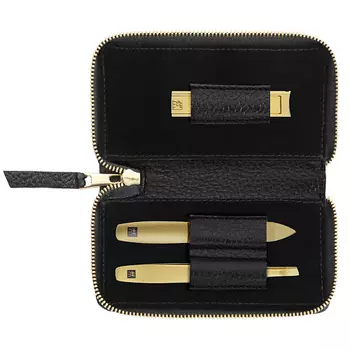 ZWILLING Маникюрный набор 3 предмета TWINOX Gold черный