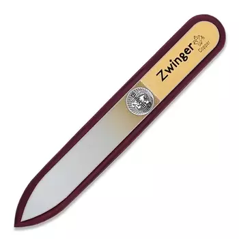 ZWINGER Пилка для ногтей стеклянная двухсторонняя