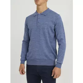 Джемпер с воротом поло