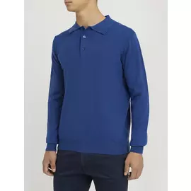 Джемпер с воротом поло