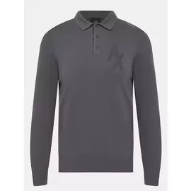 Джемпер с воротом поло