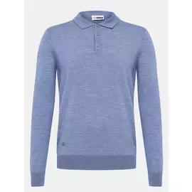 Джемпер с воротом поло