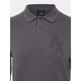 Джемпер с воротом поло Armani Exchange