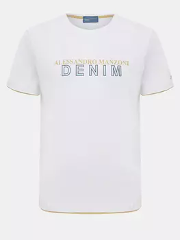Футболки Alessandro Manzoni Denim