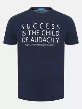 Футболки Alessandro Manzoni Denim