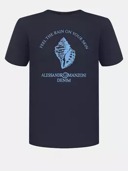 Футболки Alessandro Manzoni Denim