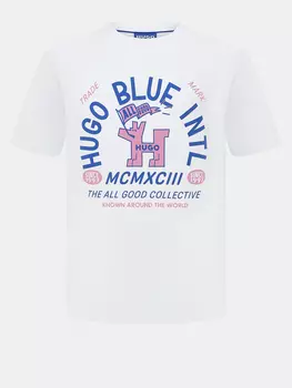 Футболки Hugo Blue