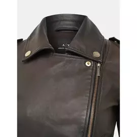 Кожаная куртка Armani Exchange