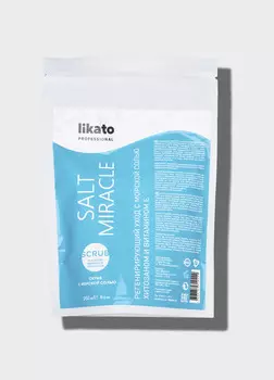 Скраб с морской солью регенерирующий