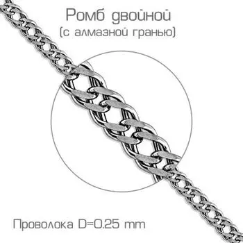 Браслет из белого золота Линии Любви