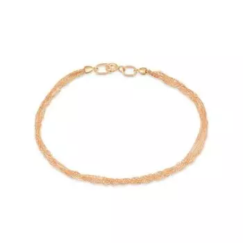 Браслет из красного золота Линии Любви