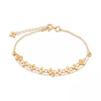 Браслет из красного золота Линии Любви